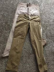 Gap Herren Khaki Fit Flatfront Chino Hose - Größe 32x34 - Bild 1 von 6