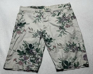 Ralph Lauren Denim Supply Shorts Mens Size 32 Floral Button Fly Chino Casual - Picture 1 of 10