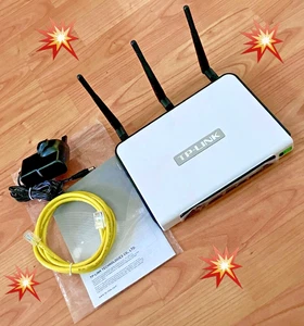 ⭐TP-LINK⭐TL-WR1043ND⭐Router Inalámbrico N Gigabit⭐300Mbps Ultimate⭐Abierto Nunca Usado⭐ - Imagen 1 de 6