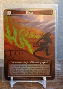 Sorcery Contested Realms - Beta - Blaze Foil NM - Picture 1 of 2
