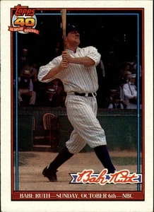 B7116- 1991 Topps Ruth Baby Baseball Card # S 1-11 -du Pick- 15 + Gratis US - Bild 1 von 17