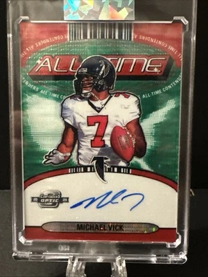 2024 Contenders Optic Michael Vick All-Time Auto Green Pulsar #20/20 Falcons 🔥 - Image 1 of 4