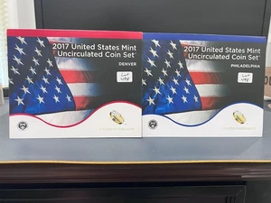 2017 P&D United States Mint Uncirculated Coin Sets (AJ) - Picture 1 of 3