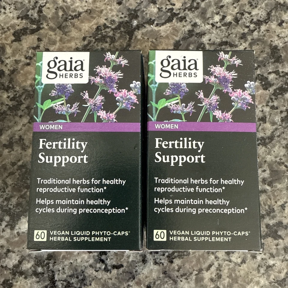 Gaia Herbs Women Fertility Support 60 Vegan Caps