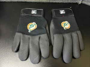 Wells Lamont Vtg NFL Authentic Proline Men's Large Miami Dolphins Gloves NWOT - Picture 1 of 12