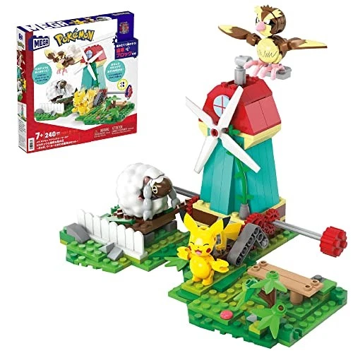 MEGA Pokemon Abenteuerwelt Pikachu Poppo Wooroo 240 Teile HKT21 Japan - Bild 1 von 4