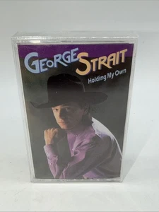 George Straight Holding My Own Cassette Tape 1992 MCA Brand New Sealed (CT - Picture 1 of 5