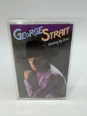 George Straight Holding My Own Cassette Tape 1992 MCA Brand New Sealed (CT - Image 1 of 4