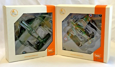 ixo Models Junior 1:72 Morane Saulnier MS.406 & Ilyushin IL-10 Diecast Airplanes - Image 1 of 4