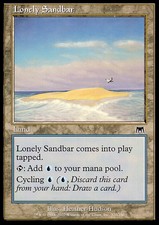 Magic the Gathering MTG Lonely Sandbar (320) Onslaught   LP