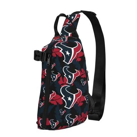 Houston Texans Adult Crossbody Bag Single Shoulder Bag Printed Chest Bags Cover