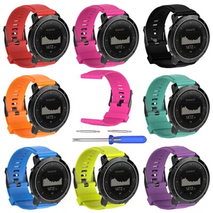 FOR SUUNTO TRAVERSE SILICONE STRAP BAND Gym Sport - Picture 1 of 20