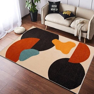 Alfombras estéticas modernas diseñadas minimalistas abstractas, arte de decoración abstracta personalizada - Imagen 1 de 12