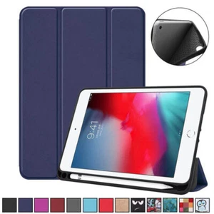 For iPad Mini 5th 4th Generation Case Leather Cover Magnetic Smart Shockproof - Picture 1 of 26