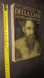 Giovanni Della Casa Galateo ovvero de' costumi 1954 Hoepli cura Tinivella - Bild 1 von 1