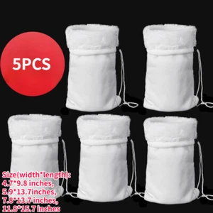 5 Stück Aquarium Aquarium Filter Socken Kordelzugbeutel Atmungsaktiv Filter - Bild 1 von 10