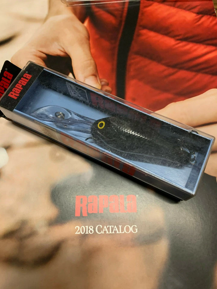 Rapala Down Deep Rattlin Fat Rap 7 DRFR 7 BLRD Black Red Belly very rare - Bild 1 von 1