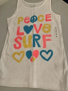 Neu mit Etikett Arizona Jeans Mädchen Grafik Tank weiß Gr. 10-12 Einzelhandel: $ 12 (MW-378) - Bild 1 von 6