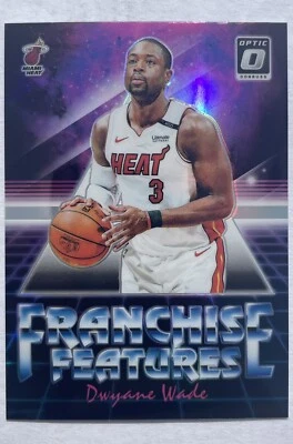 Dwyane Wade 2018 Panini Donruss Optic Franchise Features Holo #16 - Image 1 of 2