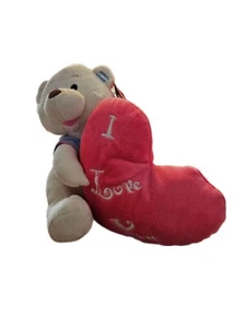 Peluche peluche peluche I Love You aprox. 23 cm RCO-Toys peluche, nuevo - Imagen 1 de 2