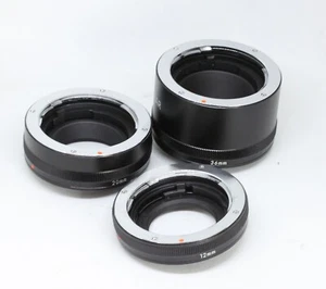 Albinar OM  Zwischenringe 12mm,21mm, 32mm für Olympus OM Bajonett Analog - Picture 1 of 5