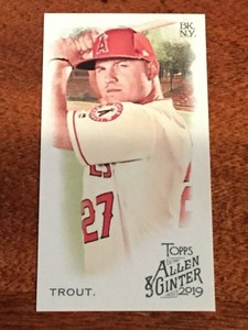 2019 ALLEN & GINTER YOU PICK MINI BASE & INSERTS  COMPLETE YOUR SET TROUT BRETT