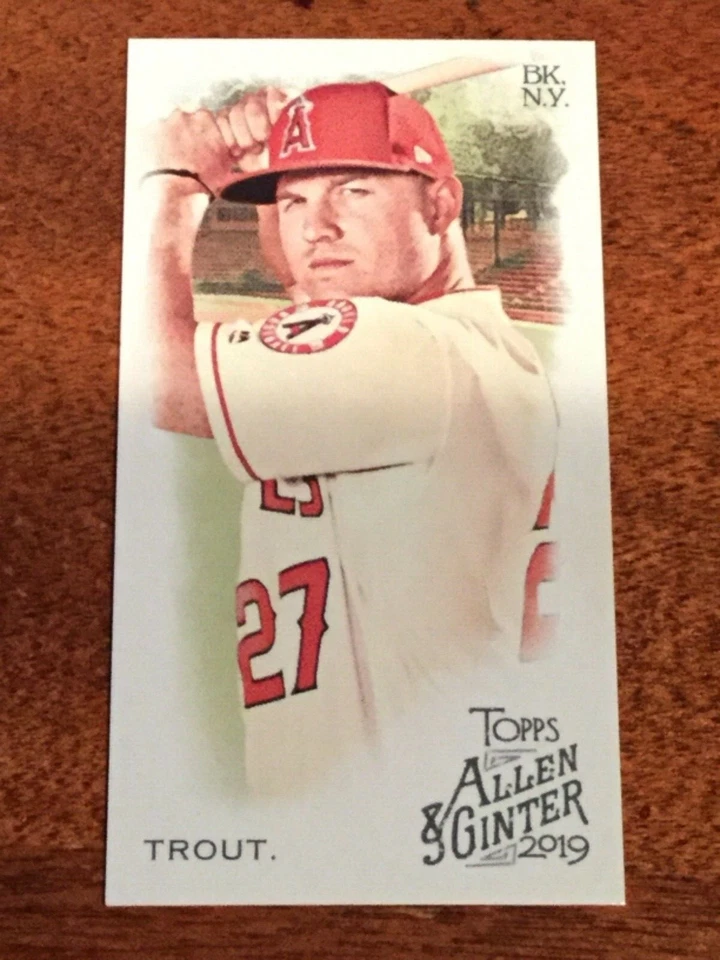 2019 ALLEN & GINTER YOU PICK MINI BASE & INSERTS  COMPLETE YOUR SET TROUT BRETT - Image 1 of 1