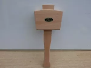 CROWN 4.5" 115MM CARPENTERS BEECH WOOD MALLET 106 - Picture 1 of 3