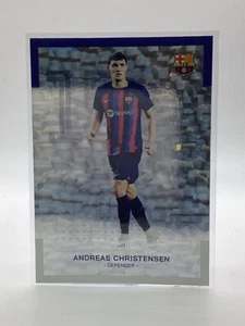JUEGO DE EQUIPO TOPPS BARCELONA 2022/23 LÁMINA DE HIELO ANDREAS CHRISTENSEN - Imagen 1 de 2