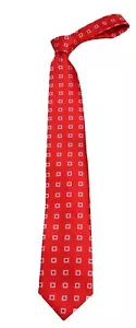Corbata para niño - joven - joven - patrón rojo para boda escolar formal - Imagen 1 de 1