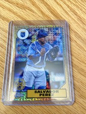 2022 Topps Chrome Silver Pack SALVADOR PEREZ Baseball Card T87C-8 Royals