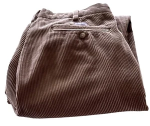 Pantalones Polo Ralph Lauren Para Hombre 35x32 Marrón Andrew Pantalones Rectos Pana - Imagen 1 de 10