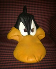 Vintage 1994 Daffy Duck Rubber Mask (Halloween Style Mask) RARE!! (Looney Tunes)