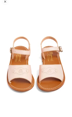 bonpoint niños sandalia rosa nueva con caja talla 23 Foto 1 de 4