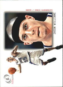 2000-01 Fleer Legacy Sacramento Kings Basketball Card #21 Jason Williams