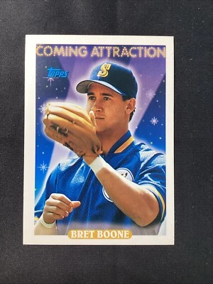 1993 Topps - Coming Attraction #808 Bret Boone - Image 1 of 4