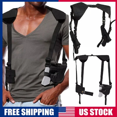 Adjustable Tactical Underarm Shoulder Gun Holster for Pistol Gun Concealed Carry - Image 1 of 4