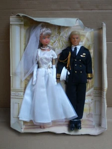 Steffi Love Royal Wedding Queen Maxima & Willem Alexander 11.5" Dolls Vintage - Picture 1 of 9
