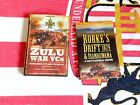 ×2 RORKES DRIFT 1878  Zulu War VCs & Isandhwana Battlefield Guide Books 