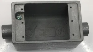 FDC-1 KILLARK NO MOUNTING FEET 1/2-INCH KILLARK ALUMINUM DEEP DEVICE BOX TYPE FE - Imagen 1 de 4
