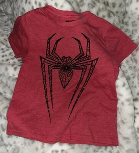 Marvel Boys Red Short Sleeve Spider-Man T-Shirt Spider Man Tee Shirt XS 4/5 Year - Picture 1 of 3