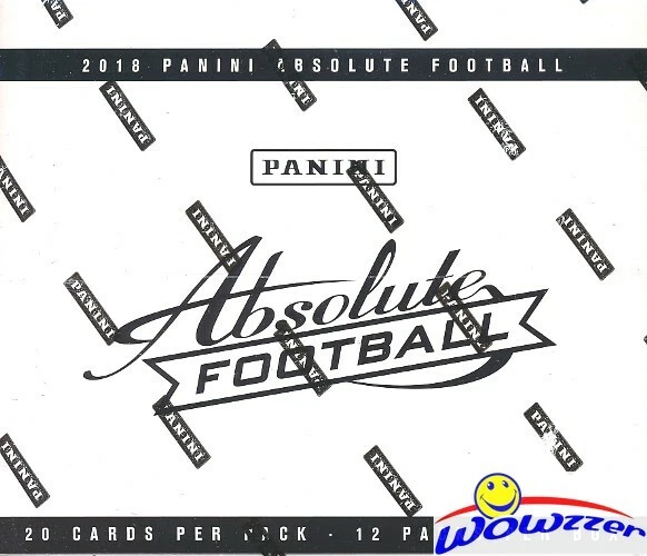 2018 Panini Absolute Football MASSIVE FAT PACK Box-240 Cards! Allen/Lamar RC YR! - Image 1 of 1