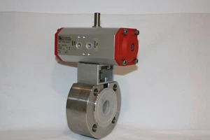 VALPRES EDELSTAHL EA Armaturen Schwenkantrieb Kugelhahn DN32 PN16 VK311005 - Bild 1 von 3