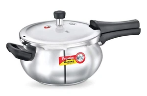 Prestige Deluxe Alpha Stainless Steel Pressure Cooker Junior Handi - 4.4 Litre - Picture 1 of 1