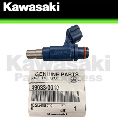NEW 2009-2015 GENUINE OEM KAWASAKI FUEL INJECTOR NOZZLE KX450F KX 450 F INJECTOR - Image 1 of 4