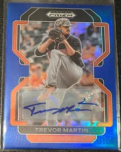 TREVOR MARTIN RC 2022 PANINI PRIZM DRAFT BLUE AUTO SP /99 - Picture 1 of 1