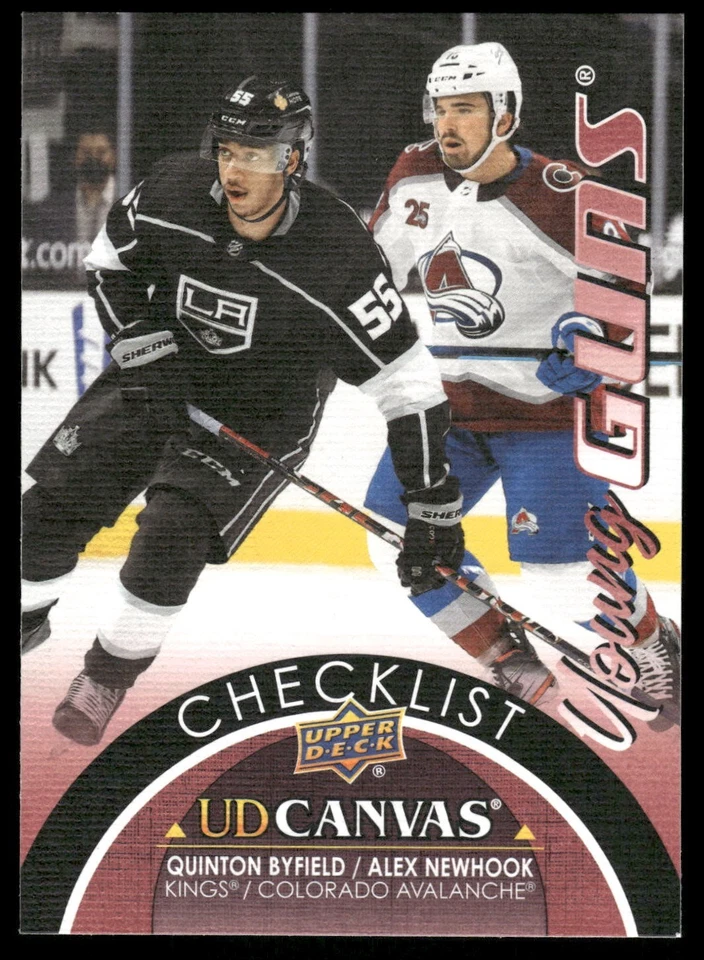 2021-22 Upper Deck Canvas Young Guns Series 1 & 2 You Pick - Image 1 of 1
