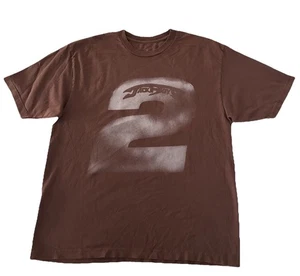 Camiseta Travis Scott XL Marrón JackBoys 2 A2 Camiseta NUEVA *defecto - Imagen 1 de 8