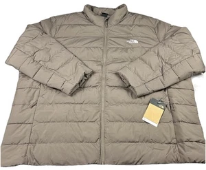 The North Face Men's Aconcagua 3 Insulated Jacket Falcon Brown Big Size 4X NWT - Picture 1 of 18