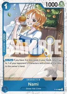 Lámina Nami (P-053) (Jolly Roger Foil) [Premium Booster -The Best-] casi nueva - Imagen 1 de 1